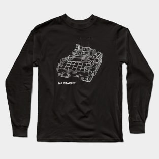 M2 Bradley infantry fighting vehicle (IFV) Long Sleeve T-Shirt